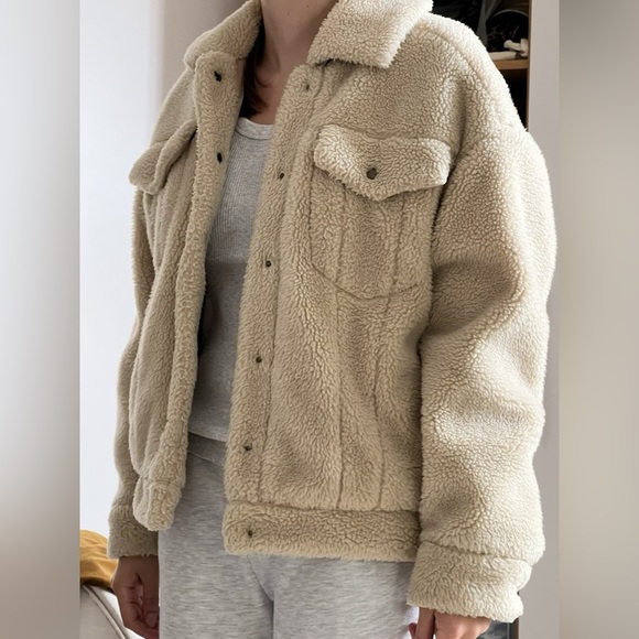 Free People Teddy Sherpa Jacket - Picture 2 of 4